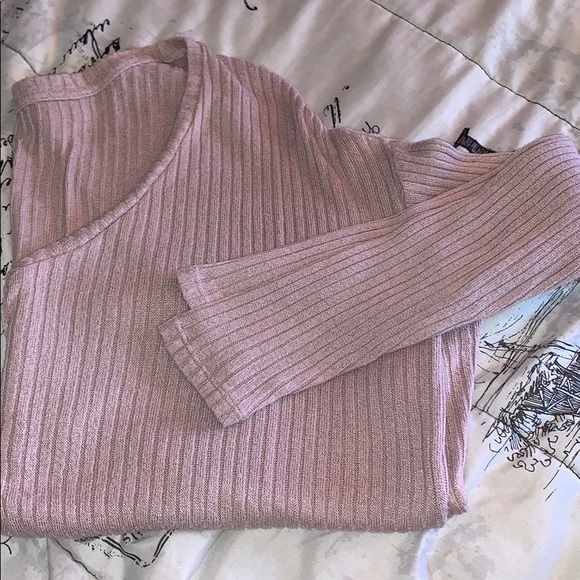 American Eagle Outfitters Tops - AE ribbed soft and sexy long sleeve